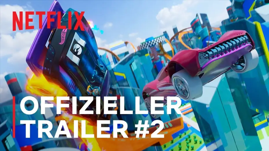 Video for the series Hot Wheels Let's Race — Offizieller Trailer #2