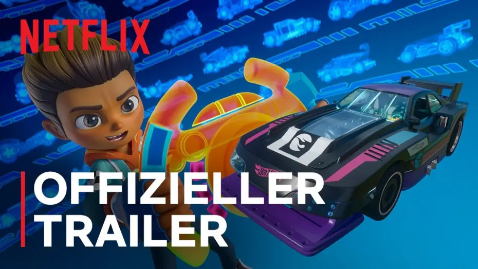 Video for the series Hot Wheels Let's Race — Offizieller Trailer