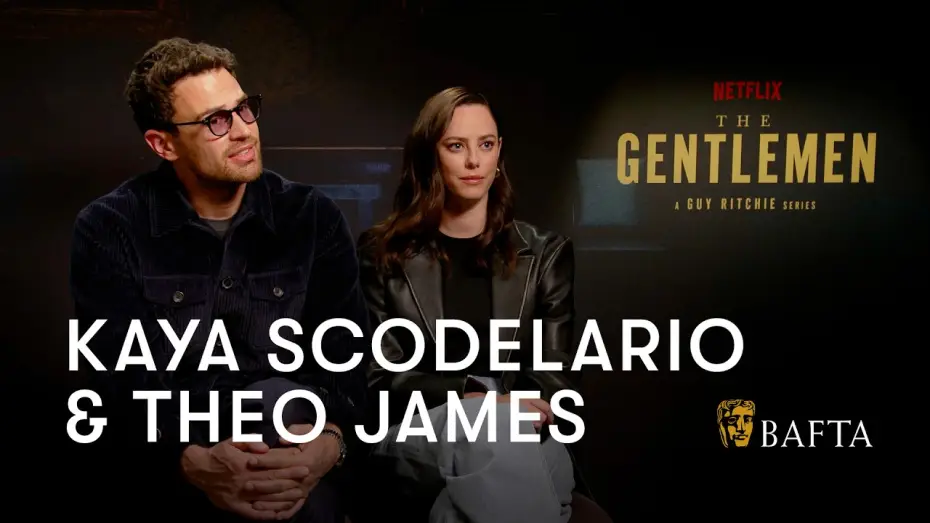Video for the series The Gentlemen — Kaya Scodelario and Theo James on the heightened world of Guy Ritchie's The Gentlemen
