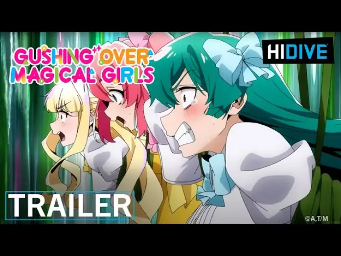 Video for the series Gushing Over Magical Girls — Season 1 — Trailer 2 [Subtitled]