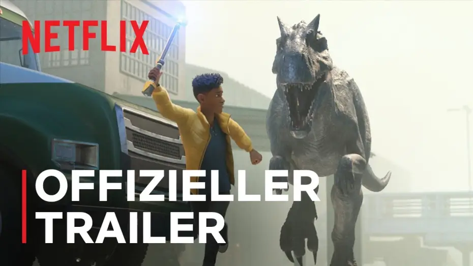 Видео к сериалу Jurassic World: Chaos Theory — Offizieller Trailer