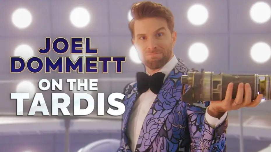 Video for the series Doctor Who — Joel Dommett SNEAKS on board the TARDIS