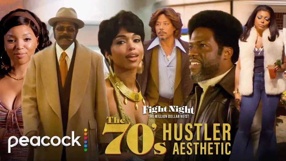 Video for the series Fight Night: The Million Dollar Heist — Samuel L. Jackson, Kevin Hart, & Taraji P. Henson & More on the ’70s Hustler Style