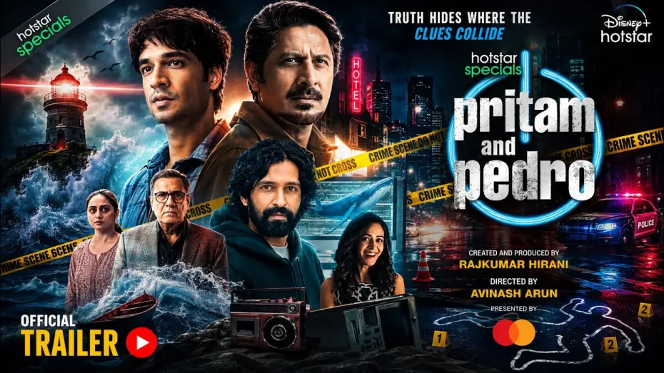 Video for the series Pritam and Pedro — Pritam and Pedro (Official Trailer) | Rajkumar Hirani | Vikrant Massey | Arshad Warsi | JioHotstar