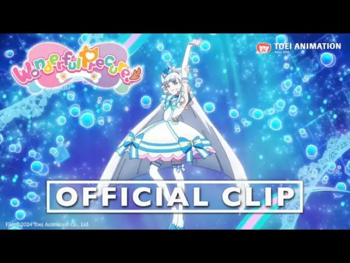 Видео к сериалу Wonderful Precure! — Transformation into Cure Nyammy [Subtitled]