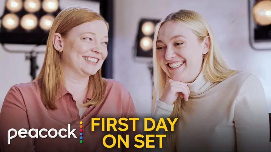 Video for the series All Her Fault — First Day on Set with Sarah Snook and Dakota Fanning