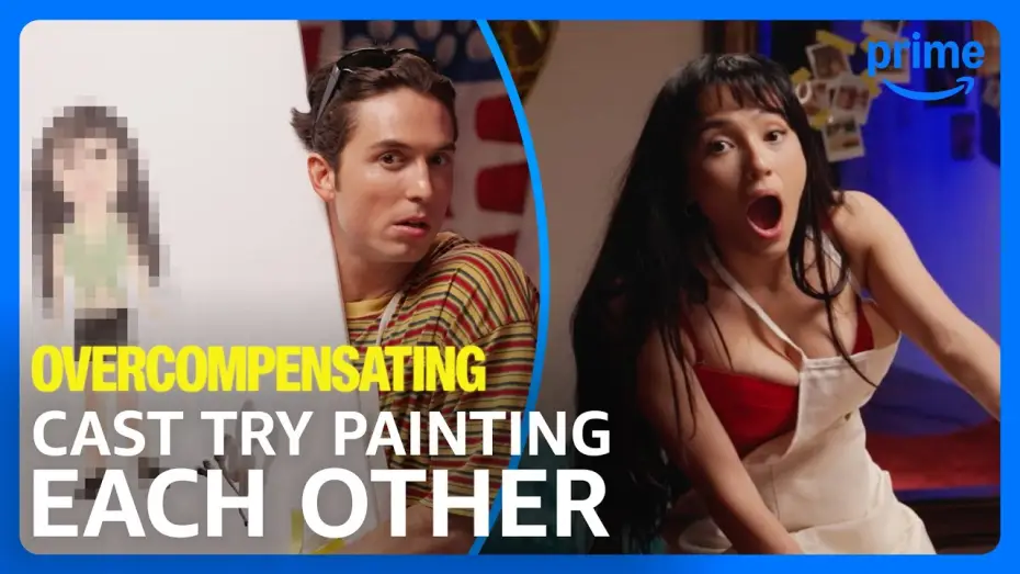 Video for the series Overcompensating — Cast Try Painting Each Other
