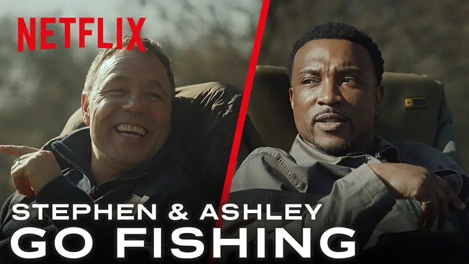 Video for the series Adolescence — Stephen Graham and Ashley Walters try fishing for the 1st time and talk Adolescence