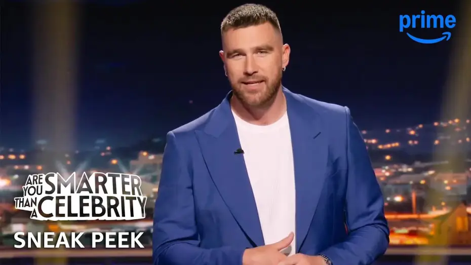 Video for the series Are You Smarter Than a Celebrity — Travis Kelce Hosts Are You Smarter Than A Celebrity Sneak Peek