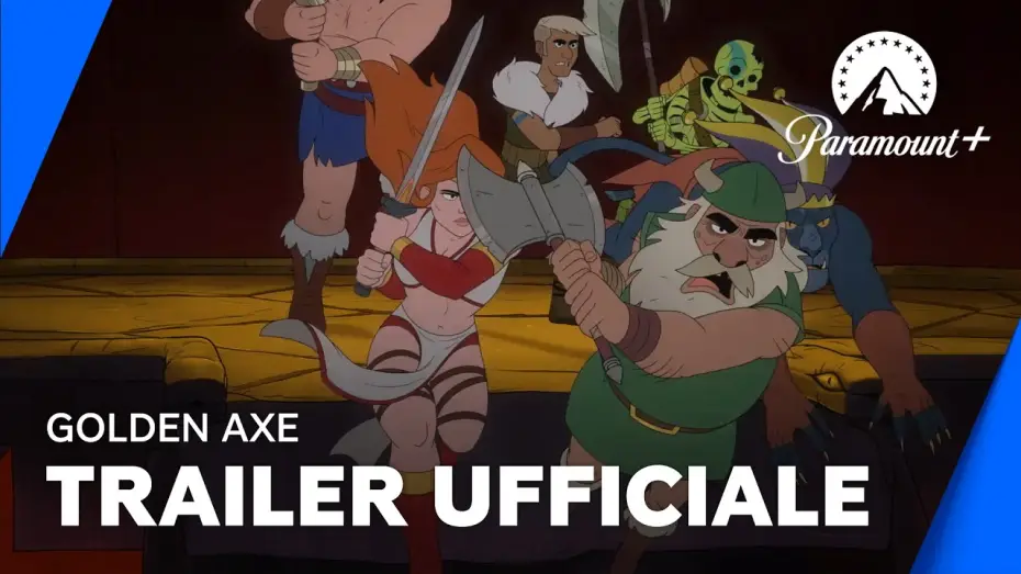 Video for the series Golden Axe — Titolo: Golden Axe | Trailer Ufficiale | Paramount+