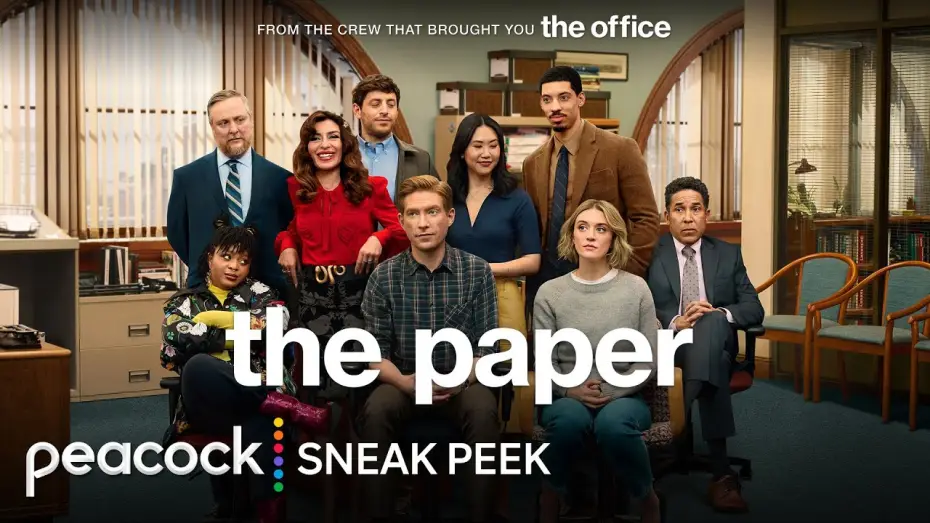 Видео к сериалу The Paper — New Series Sneak Peek