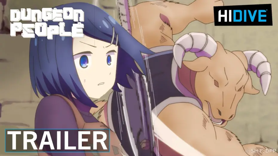 Video for the series Dungeon People — Trailer [Subtitled]