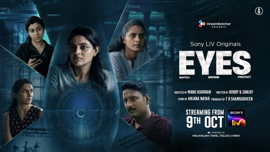 Video for the series Eyes — Eyes | Malayalam | Sony LIV | Manu Ashokan | Saniya Iyappan | Bobby & Sanjay