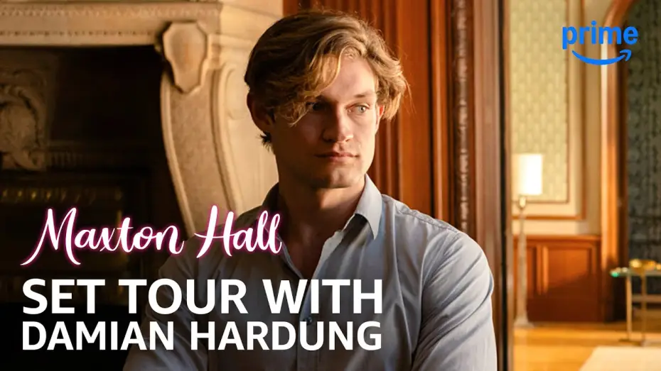 Video for the series Maxton Hall – The World Between Us — Maxton Hall Set Tour with Damian Hardung