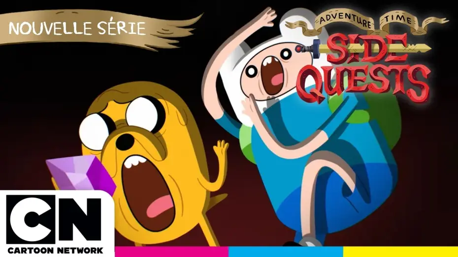 Video for the series Adventure Time: Side Quests — Une glace, pas Roi des Glaces🫣 Adventure Time : Les Quêtes Bonus⚔️ 5 octobre 2026 |@cartoonnetworkFR