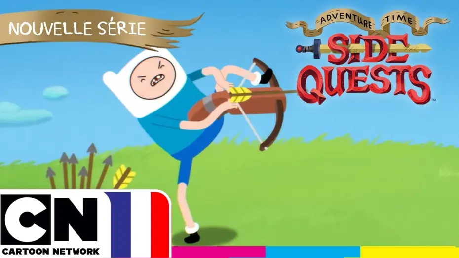 Video for the series Adventure Time: Side Quests — Précision:douteuse. Enthousiasme🔝.  Adventure Time : Les Quêtes Bonus⚔️05/10/26|@cartoonnetworkFR