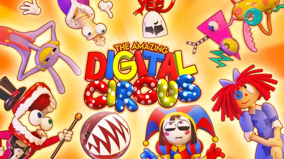 Video for the series The Amazing Digital Circus — MEET THE GANG