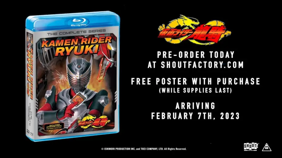 Video for the series Kamen Rider Ryuki — Complete Series BD - Official Trailer
