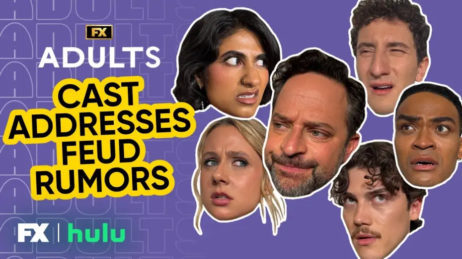 Video for the series Adults — The Cast Addresses Feud Rumors (ft. Nick Kroll)