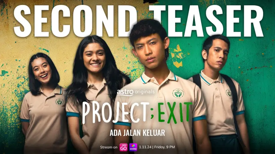 Video for the series Project: Exit — PROJECT: EXIT - SECOND TEASER | 1 NOVEMBER 2024