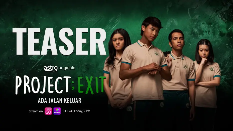 Video for the series Project: Exit — PROJECT: EXIT - OFFICIAL TEASER | BERMULA 1 NOVEMBER 2024