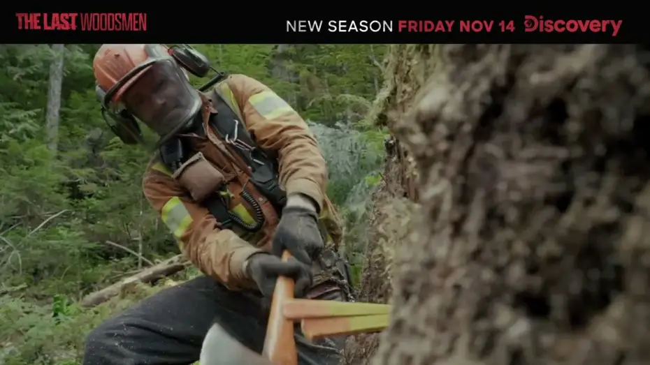 Video for the series The Last Woodsmen — All-New Season of THE LAST WOODSMEN | Premieres Friday, November 14 at 9PM ET/PT