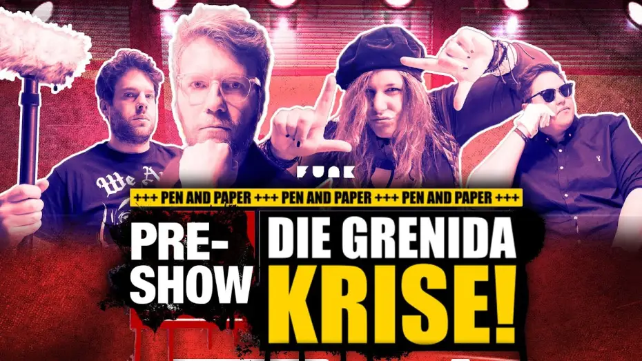 Video for the series Pen & Paper — Pen & Paper Die Grenida Krise! | Die Pre-Show zum Fake News-Abenteuer
