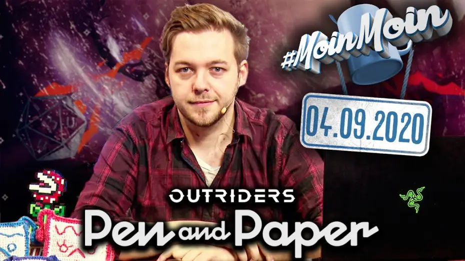 Video for the series Pen & Paper — Was wäre wenn? Pen & Paper Outriders | MoinMoin mit Steffen
