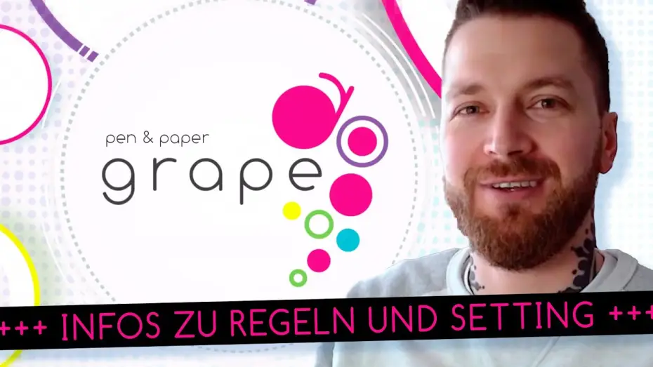 Video for the series Pen & Paper — Season 22 — Das Online Pen & Paper Grape - Alle Infos zu Regeln + Setting