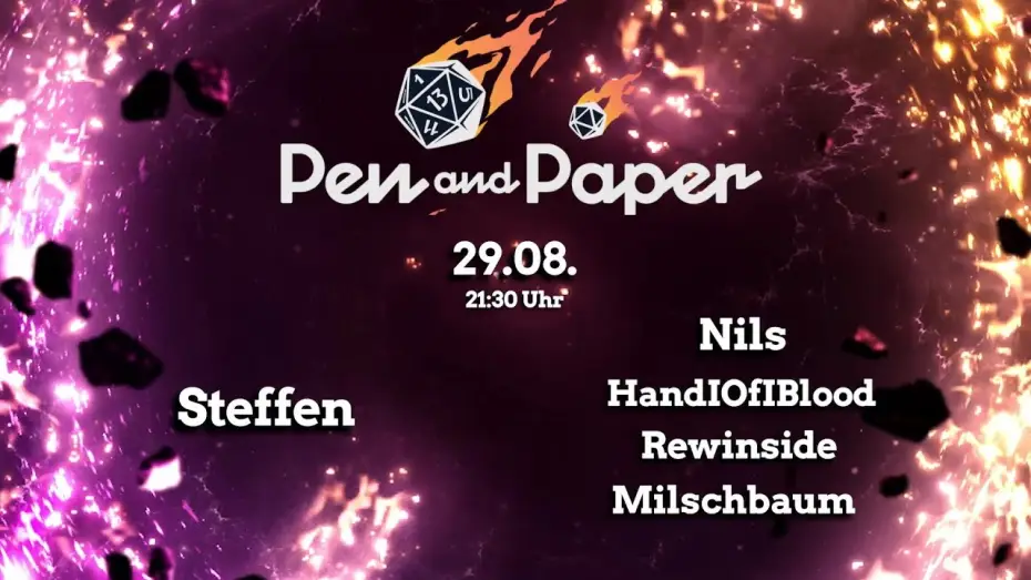 Video for the series Pen & Paper — Season 23 — Nils, HandOfBlood uvm. in Pen & Paper Outriders | Teaser