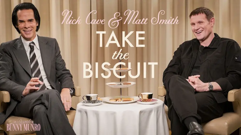 Video for the series The Death of Bunny Munro — Nick Cave & Matt Smith Take The Biscuit