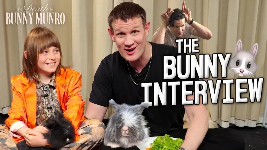 Video for the series The Death of Bunny Munro — Matt Smith & Rafael Mathé meet ACTUAL Bunnies