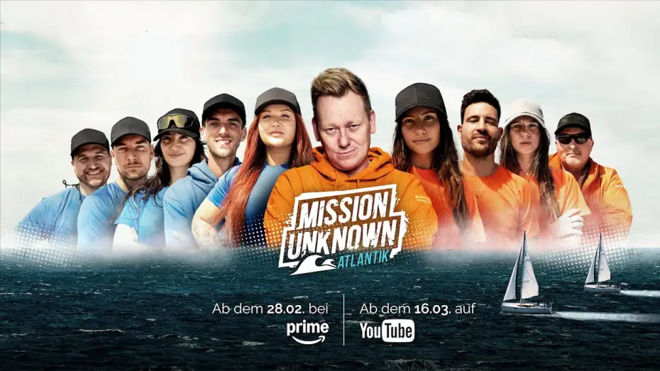Video for the series Mission Unknown — MISSION UNKNOWN: Atlantik - 10 Creator. 2 Boote. 1 Rennen 🌊⛵ Offizieller Trailer