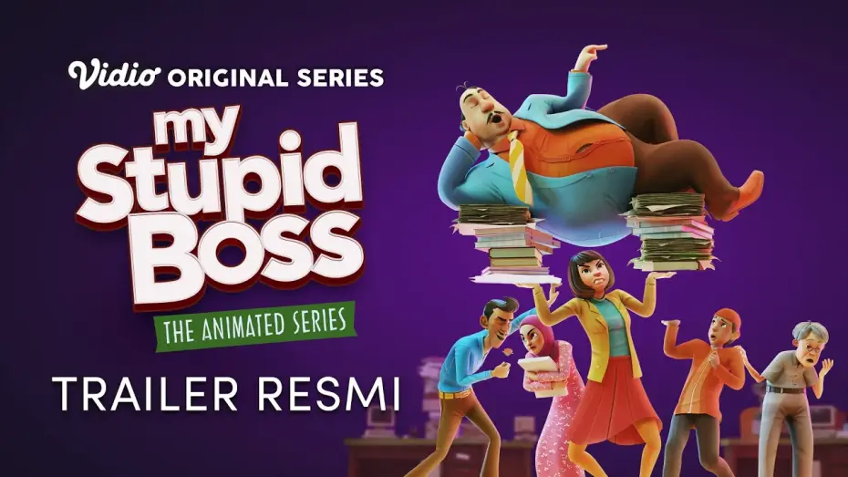 Video for the series My Stupid Boss: The Animated Series — Trailer Resmi | My Stupid Boss The Animated Series | Reza Rahadian, BCL