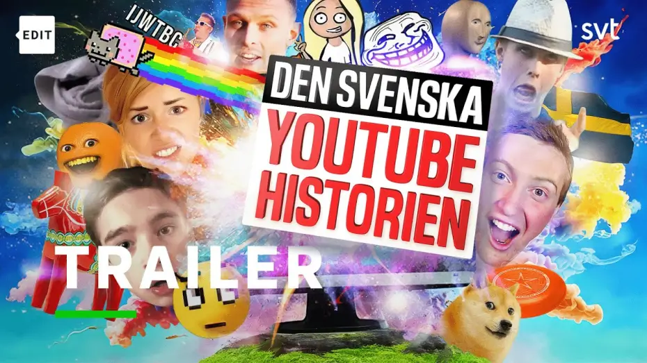 Video for the series Den svenska Youtube-historien — Den svenska Youtube-historien | Trailer | SVT