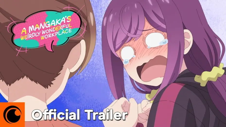 Video for the series A Mangaka's Weirdly Wonderful Workplace — Official Trailer [Subtitled]
