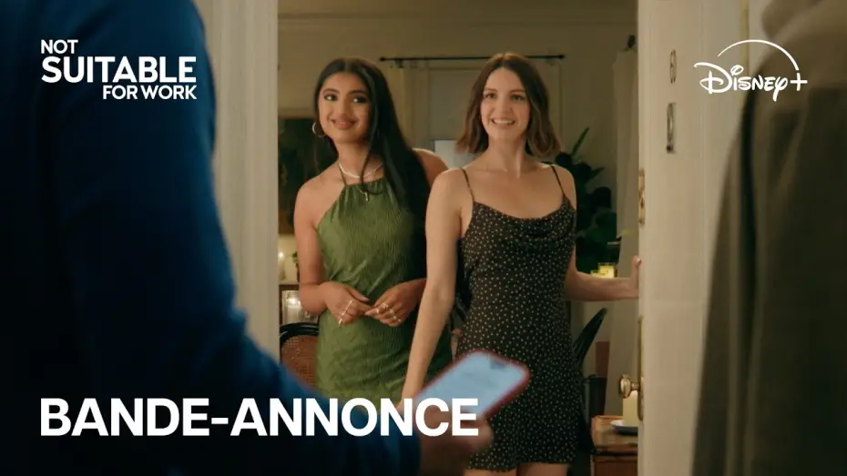 Video for the series Not Suitable for Work — Not Suitable for Work - Bande-annonce  officielle (VF) | Disney+