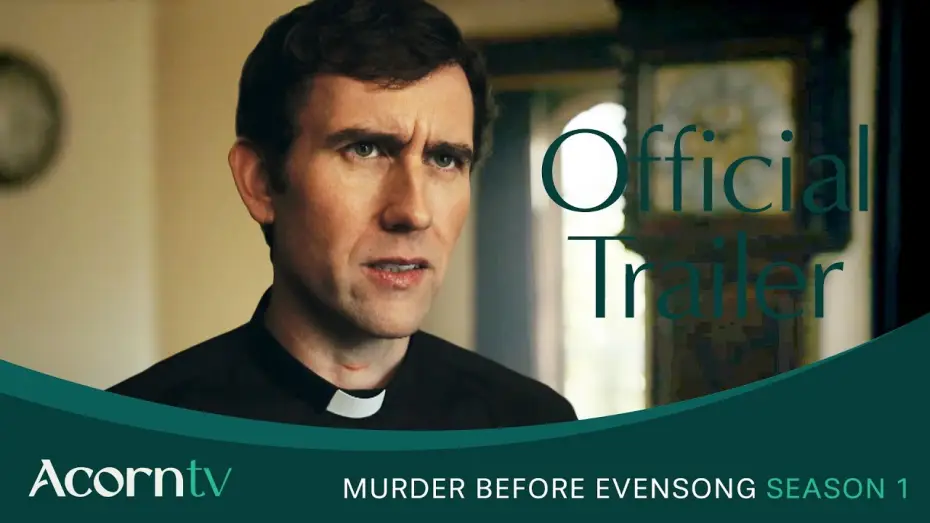 Video for the series Murder Before Evensong — Official Trailer