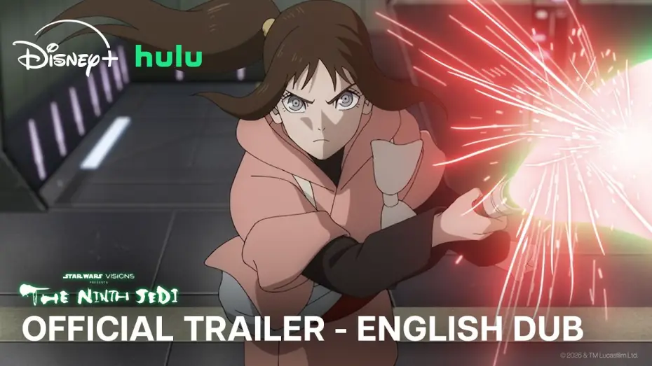 Видео к сериалу Star Wars: Visions Presents - The Ninth Jedi — English Dub Trailer