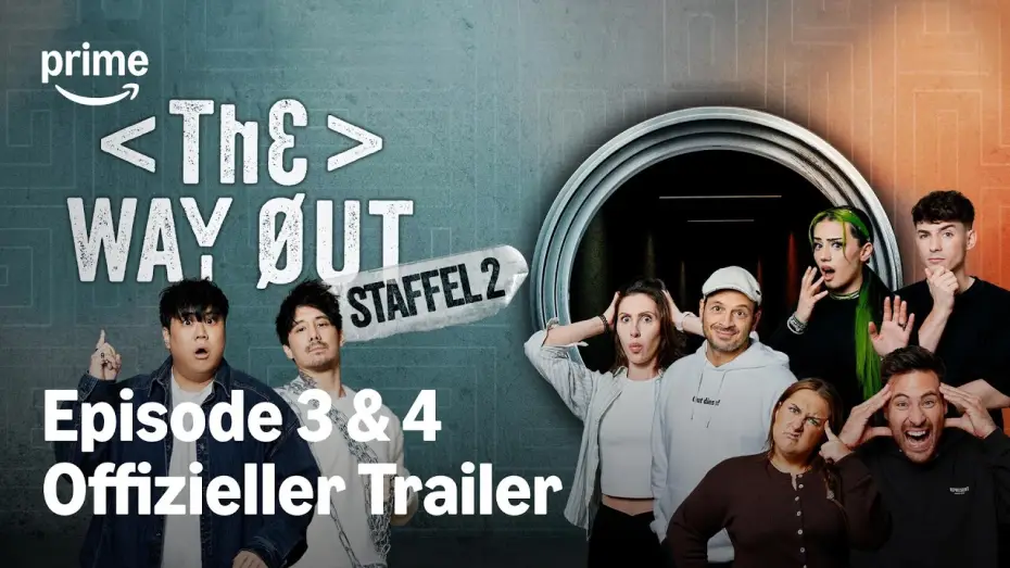 Video for the series The Way Out Germany — The Way Out 2 | Offizieller Trailer | E3 & E4 | Prime Video