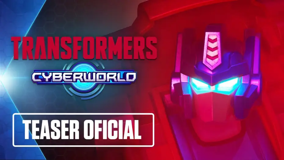 Video for the series Transformers: CYBERWORLD — TEASER OFICIAL