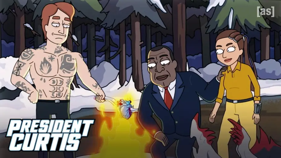 Видео к сериалу President Curtis — Curtis vs. Wendigo