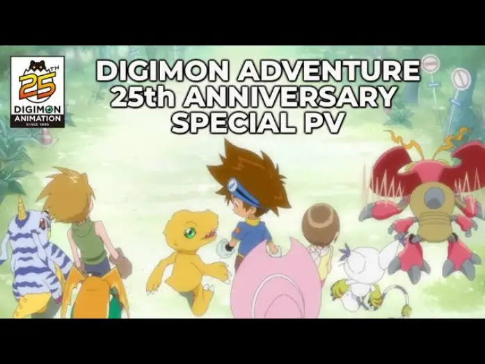 Video for the series Digimon: Digital Monsters — 25th Anniversary Special PV [Subtitled]