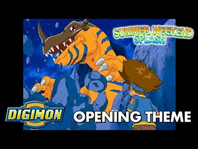 Video for the series Digimon: Digital Monsters — Digimon Adventure — Opening Theme (English Dub)