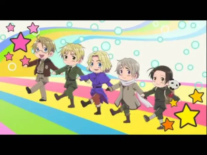 Видео к сериалу Hetalia — Hetalia   Axis Powers Ending