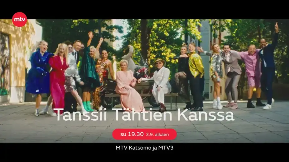 Video for the series Tanssii tähtien kanssa — Uusi Tanssii Tähtien Kanssa -kausi 3.9. alkaen su 19.30 MTV Katsomossa ja MTV3:lla