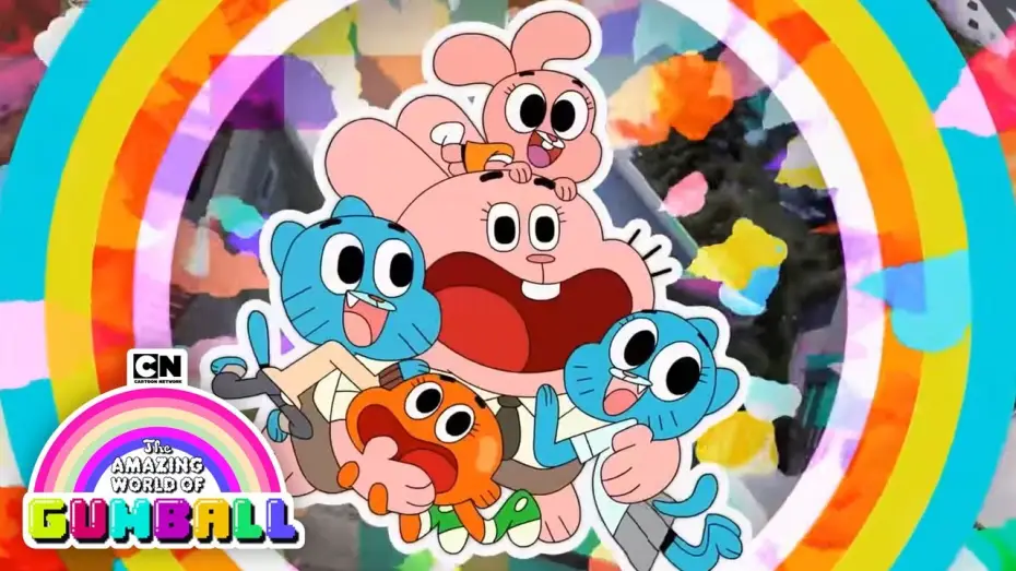 Video for the series The Amazing World of Gumball — Theme Song