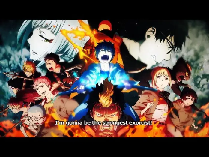 Video for the series Blue Exorcist — Blue Exorcist: Kyoto Saga Trailer 2