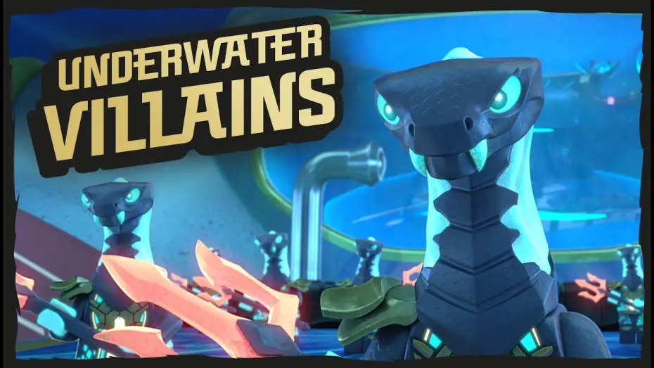 Video for the series Ninjago: Masters of Spinjitzu — NINJAGO Seabound | Ninja vs. Maraay Guards| LEGO Family Entertainment