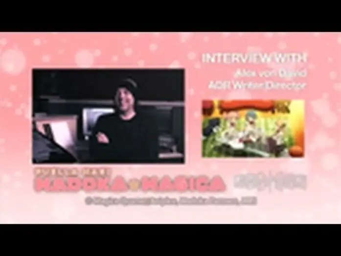 Видео к сериалу Puella Magi Madoka Magica — English Cast Video: Voice Director